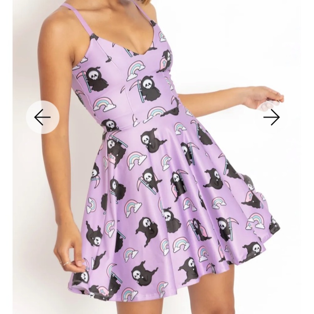 ISO Blackmilk Kawaii Reaper Dark Magic Dress
